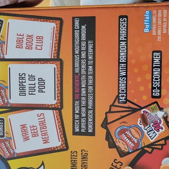 Watch Ya' Mouth FAMILY GAME  Laugh  Hilarious  Phrase Cards  Ages 8+  NEW - Picture 4 of 5